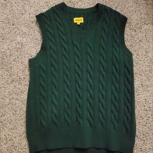 Golf Wang Green Chord Sweater Vest
